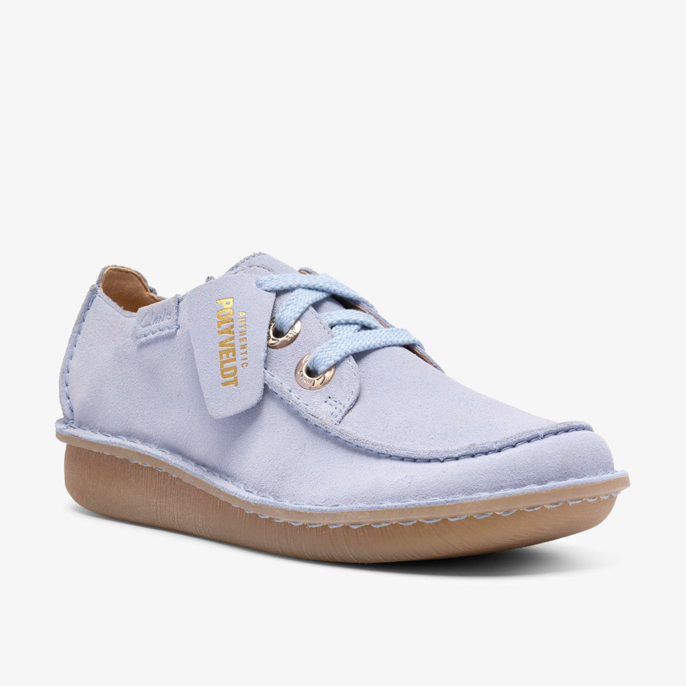Funny Dream Light Blue Suede