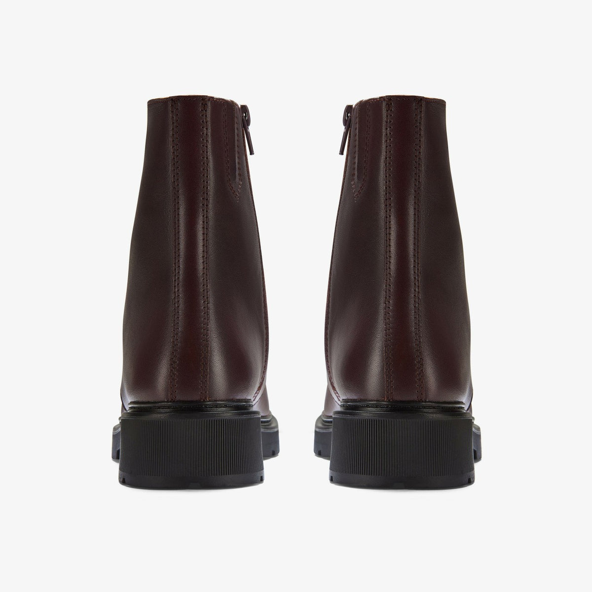 Lauryl Zip Merlot Leather