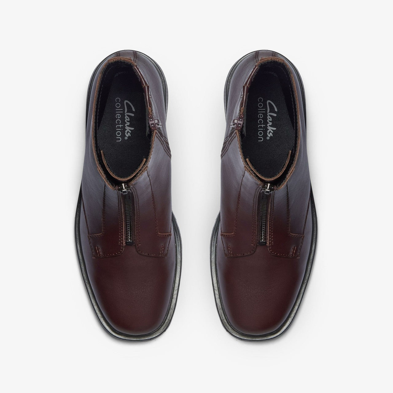 Lauryl Zip Merlot Leather