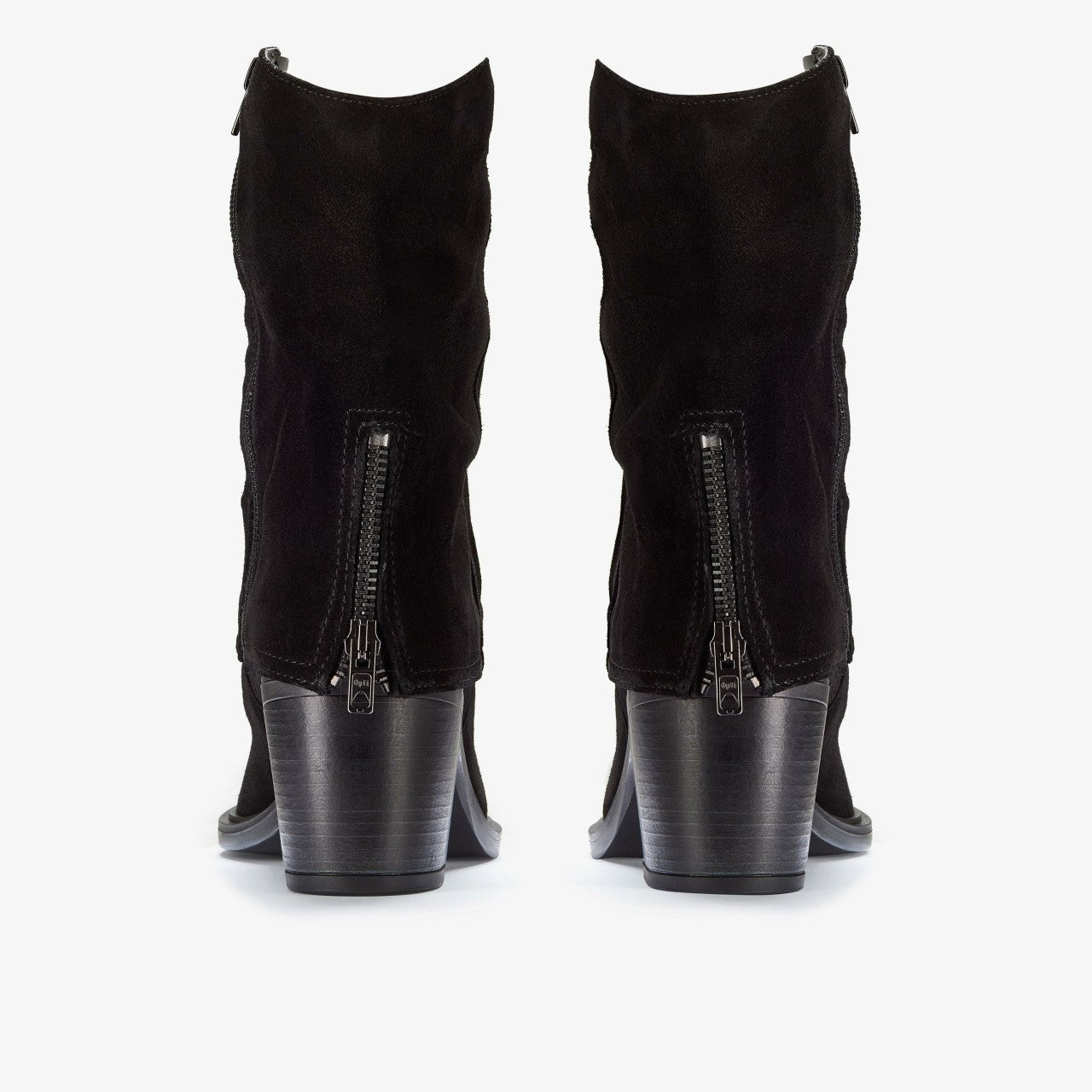 Jesse Mid Black Suede