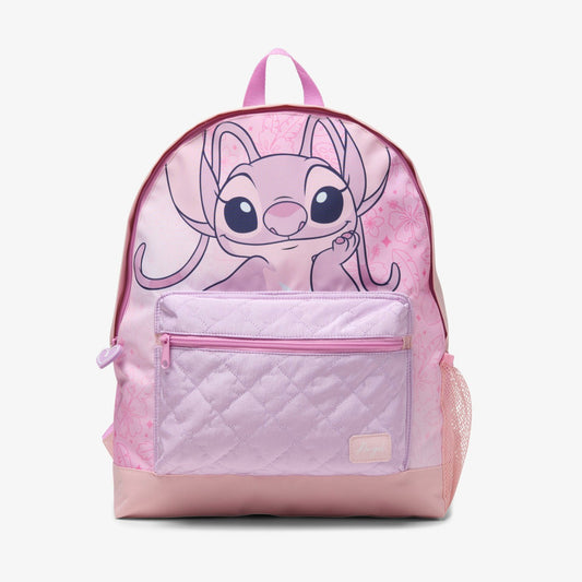 Angel Quilt Backpack Pink