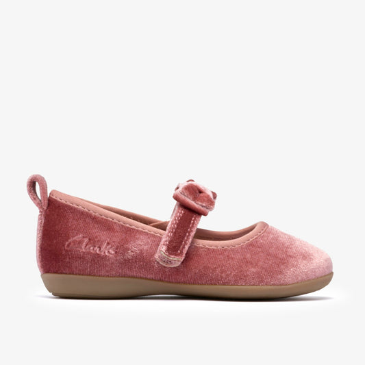 Charm Bow Toddler Dusty Pink
