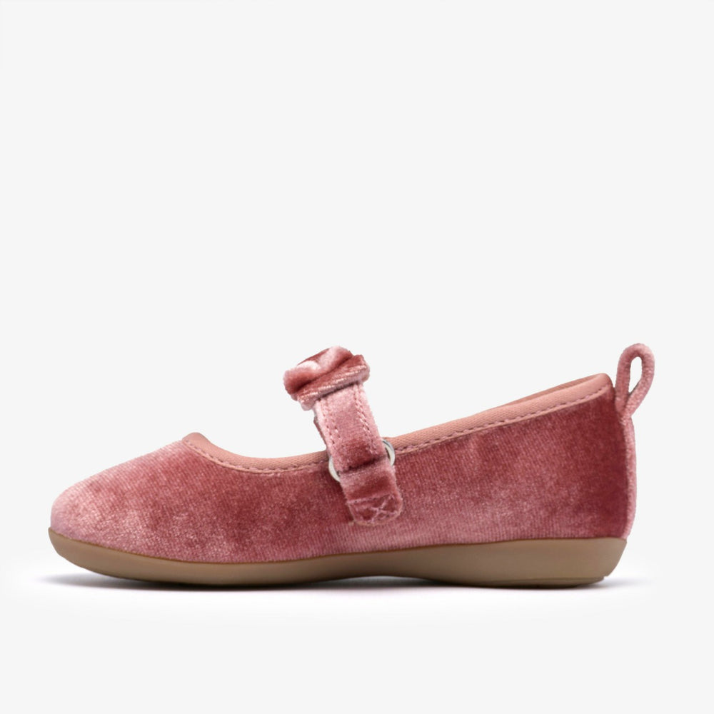 Charm Bow Toddler Dusty Pink