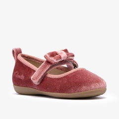 Charm Bow Toddler Dusty Pink