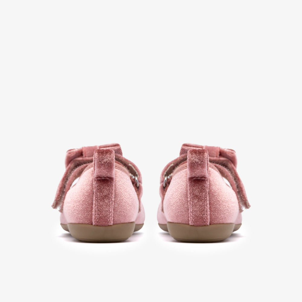 Charm Bow Toddler Dusty Pink