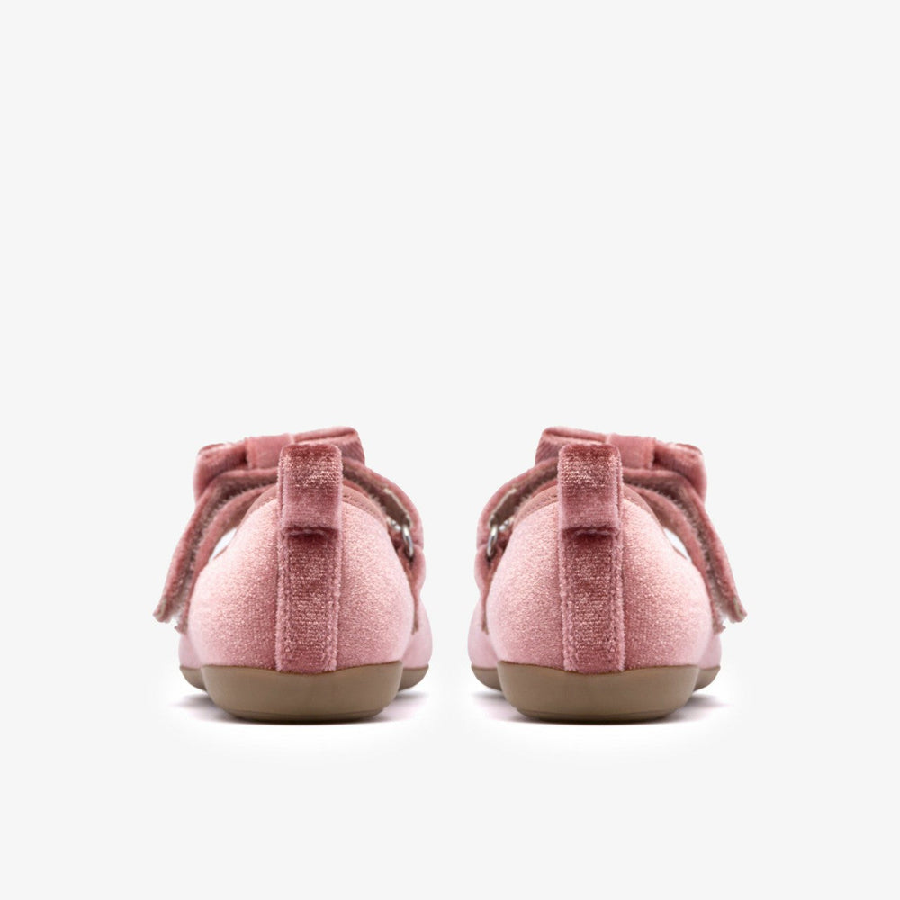 Charm Bow Toddler Dusty Pink