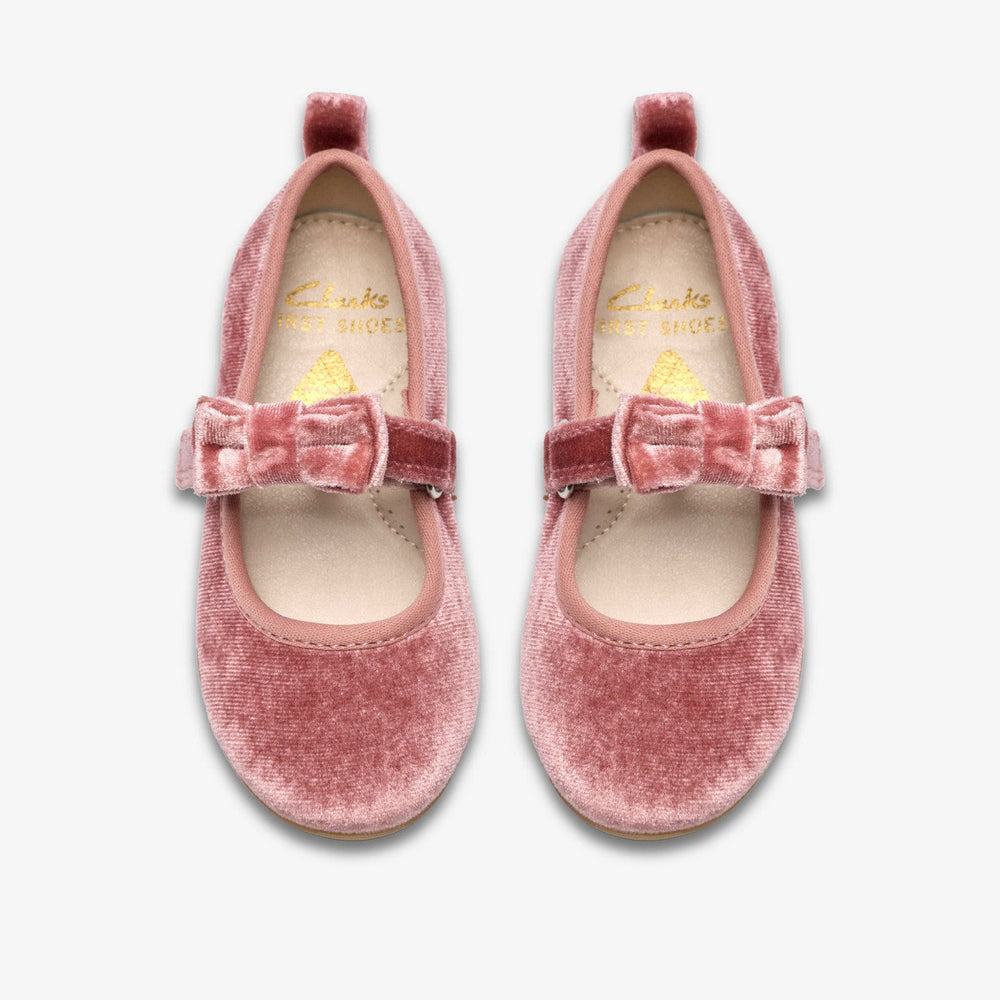 Charm Bow Toddler Dusty Pink