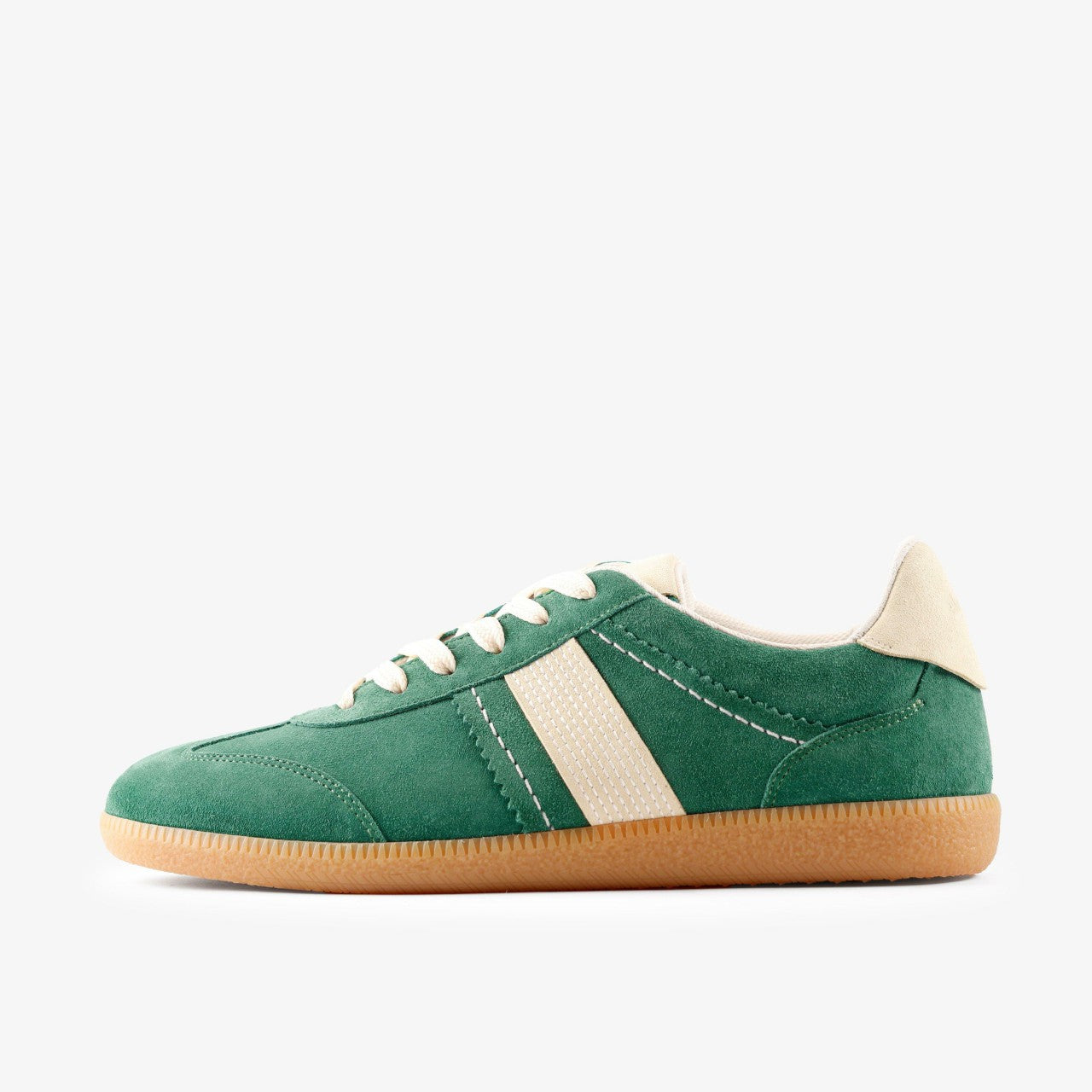 Stara Walk Dark Green Suede