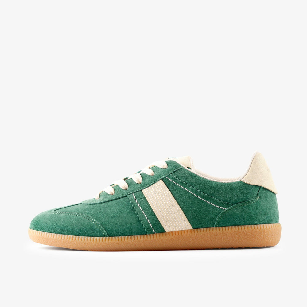Stara Walk Dark Green Suede