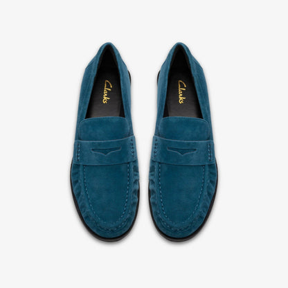 Alixea Walk Teal Suede
