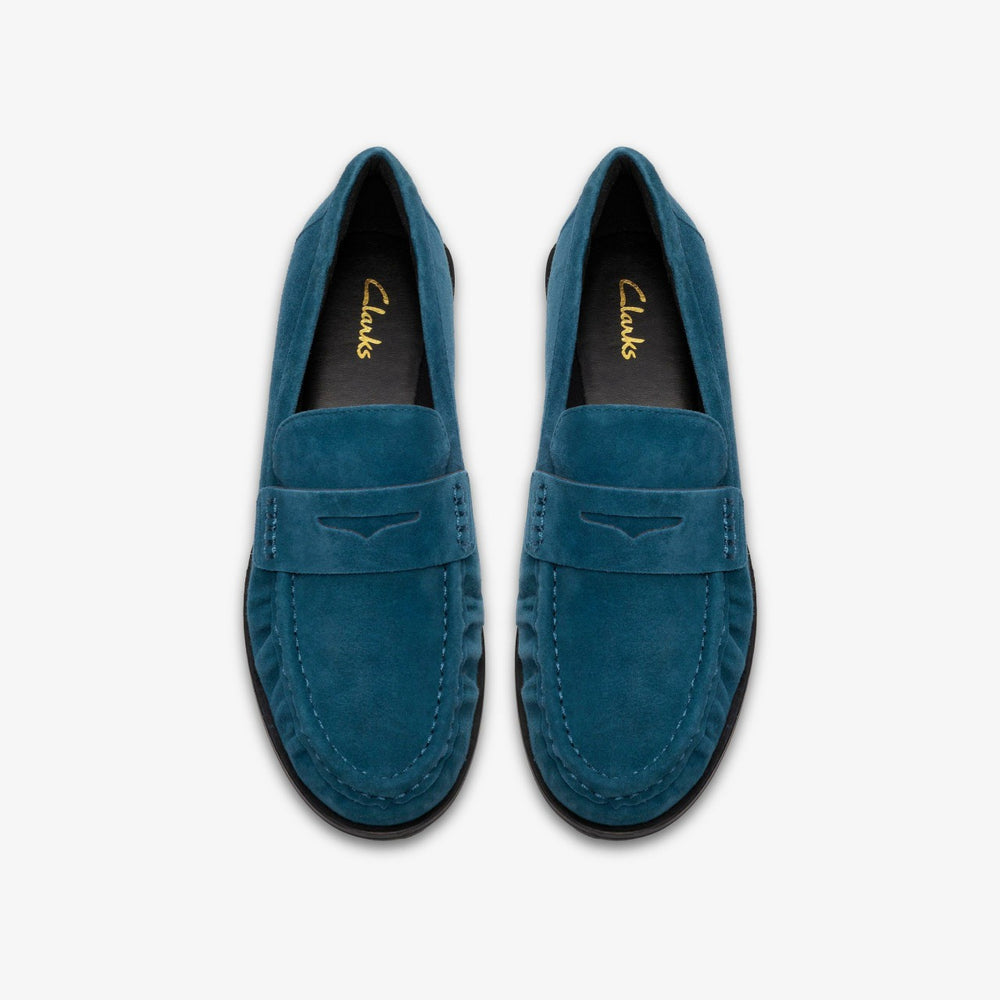 Alixea Walk Teal Suede