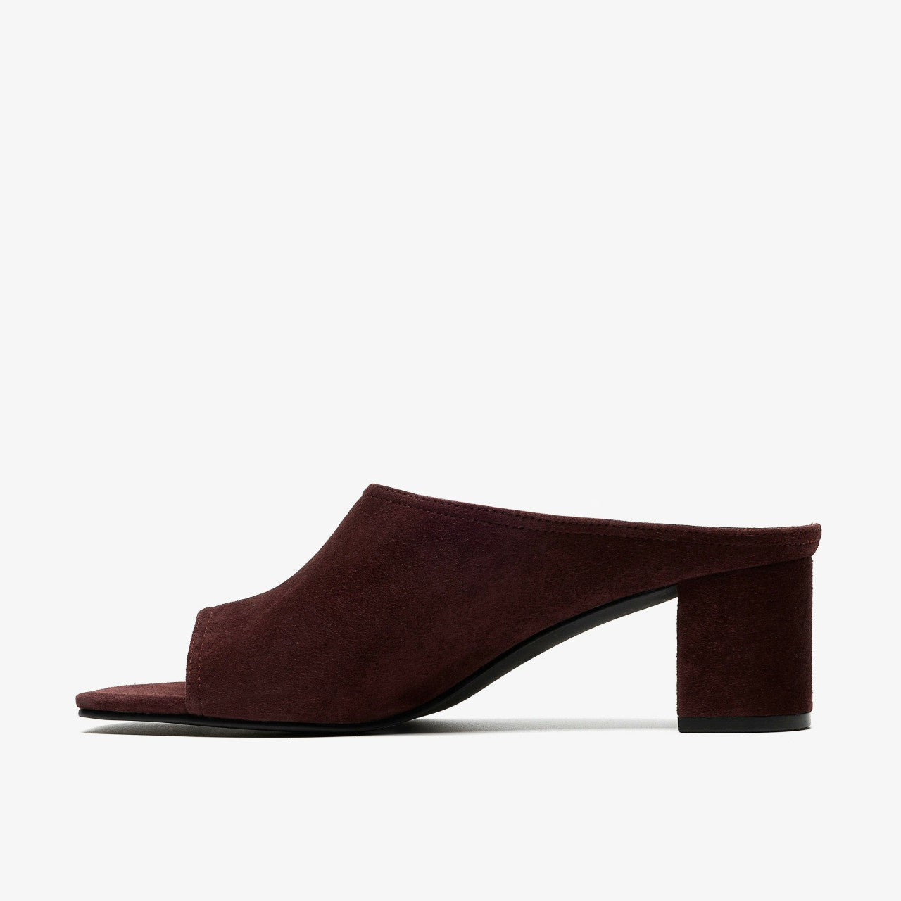 Siray Mule Dark Brown Suede