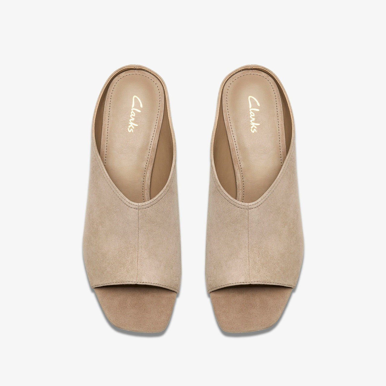 Siray Mule Mushroom Suede