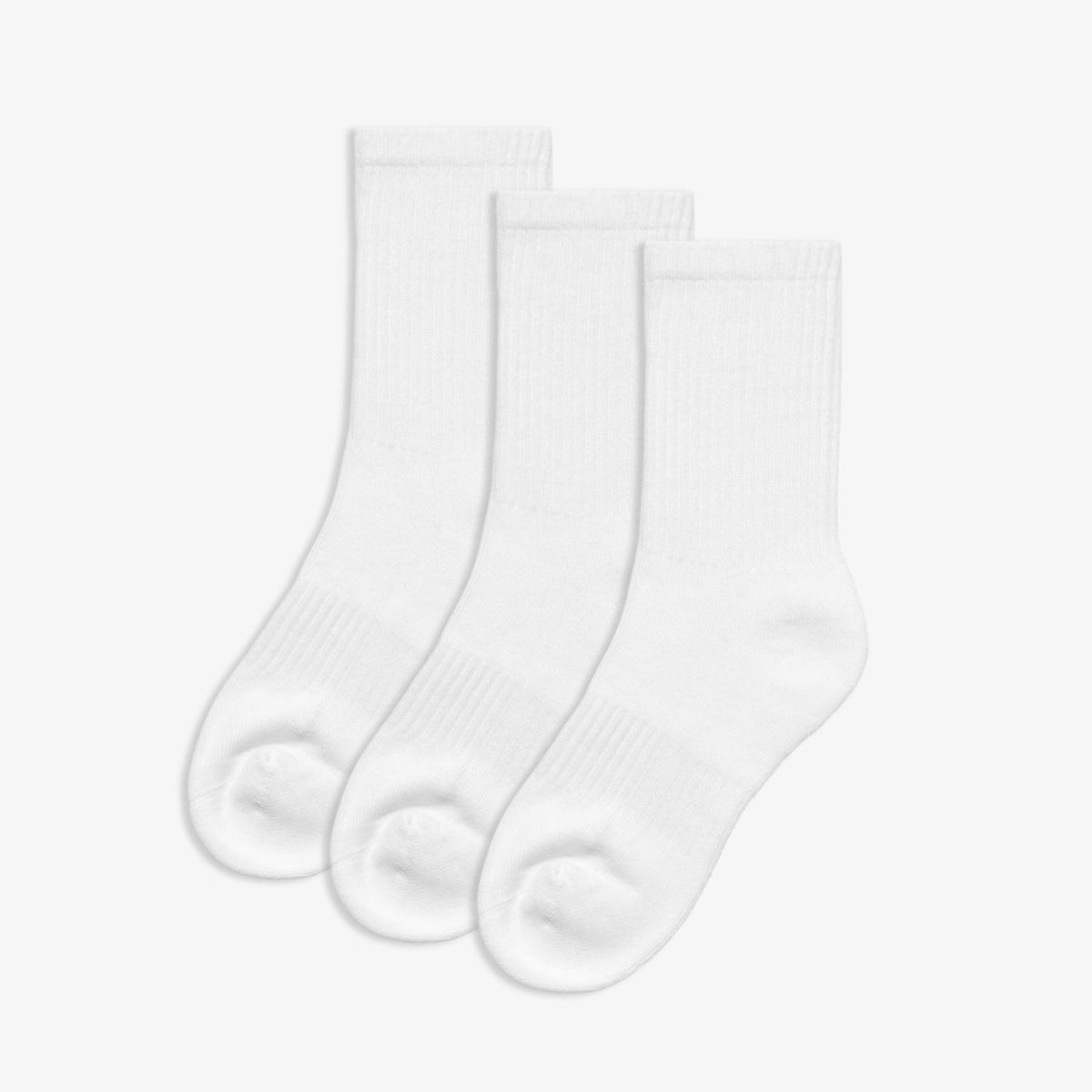 School Socks Size 9-12 White