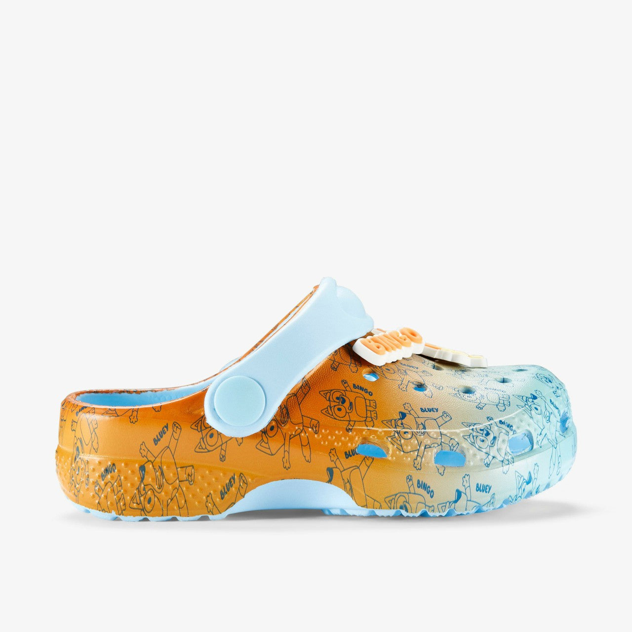 Bluey Fade Clog Kid Blue Combination