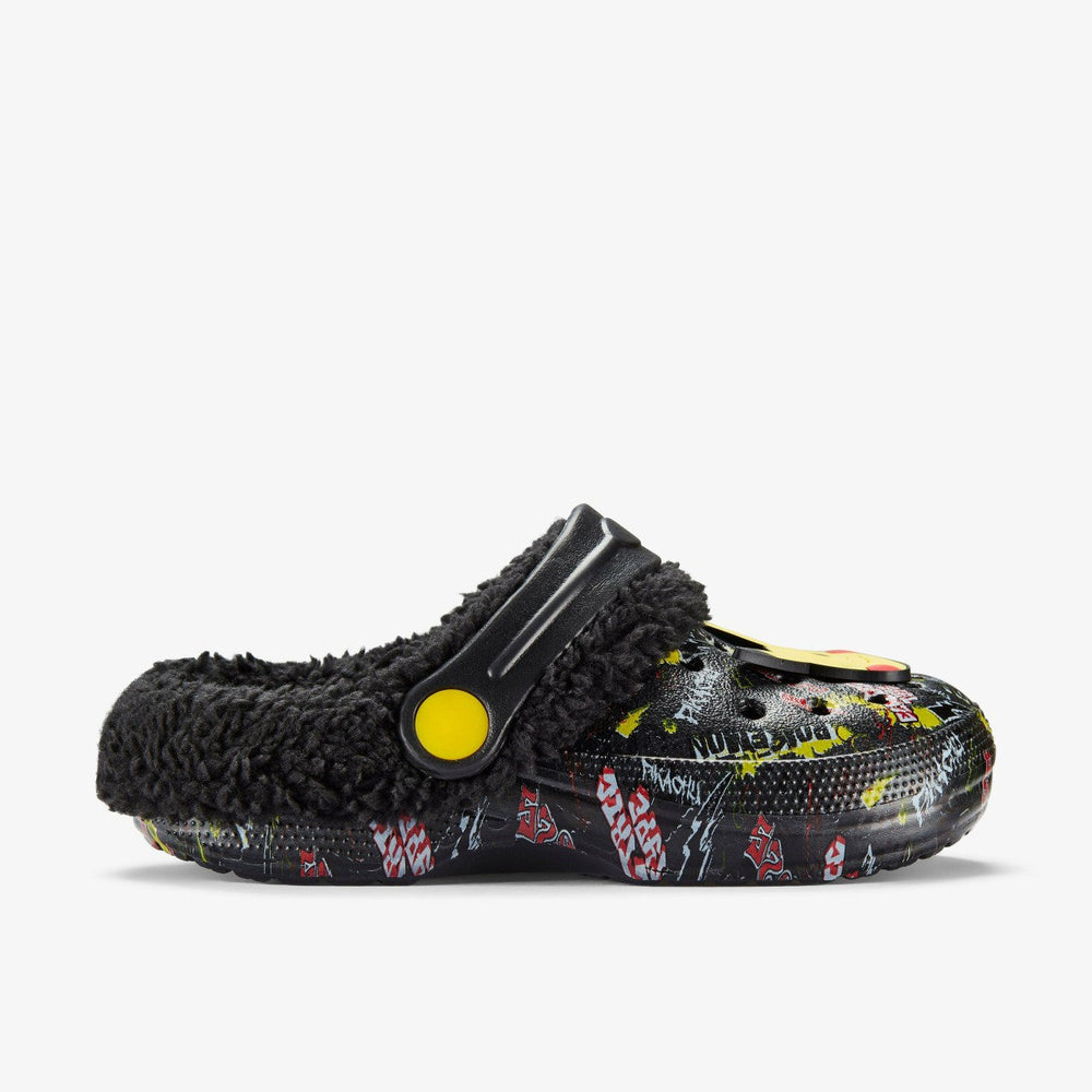 Pika Clog Warm Lined Kid Black Combination