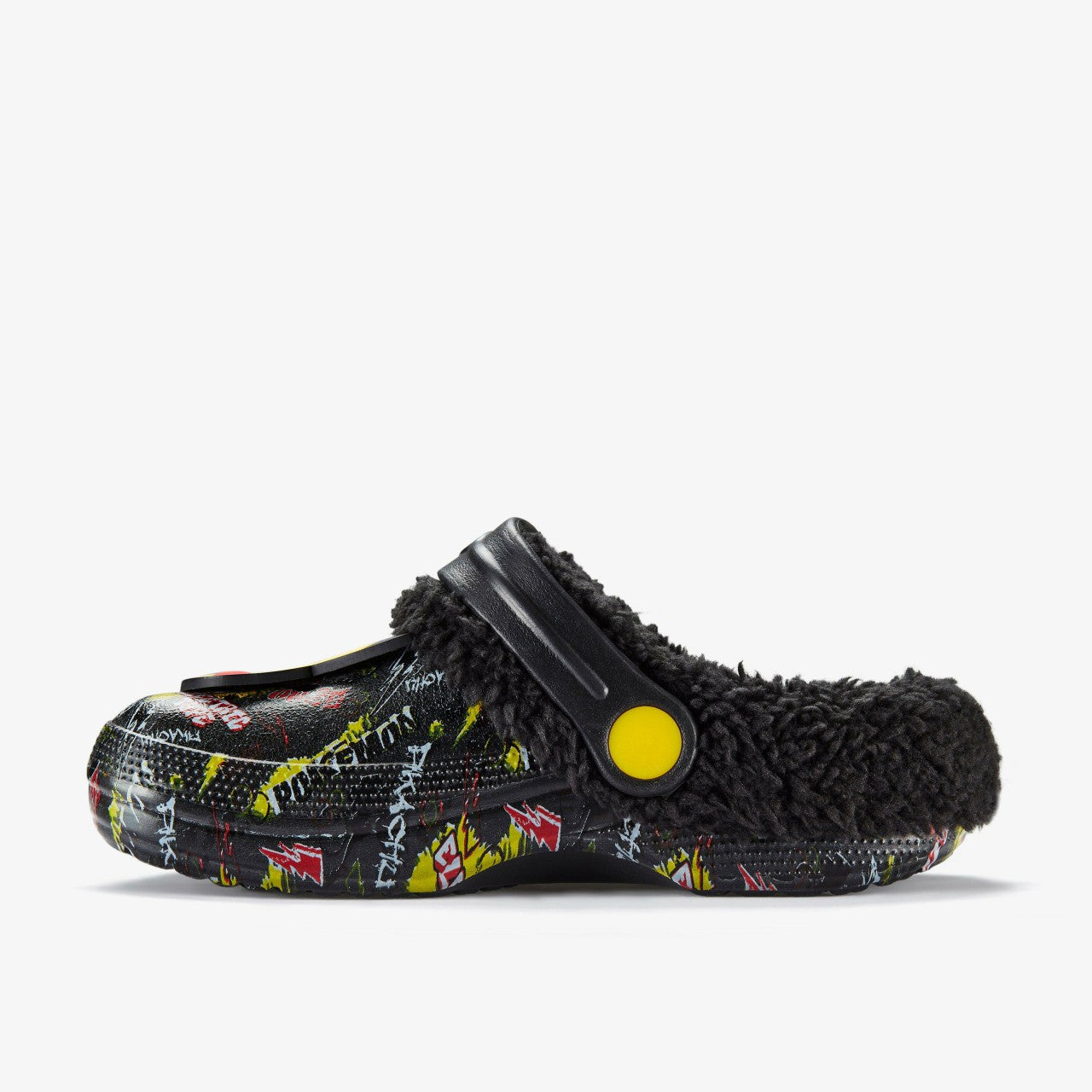 Pika Clog Warm Lined Kid Black Combination