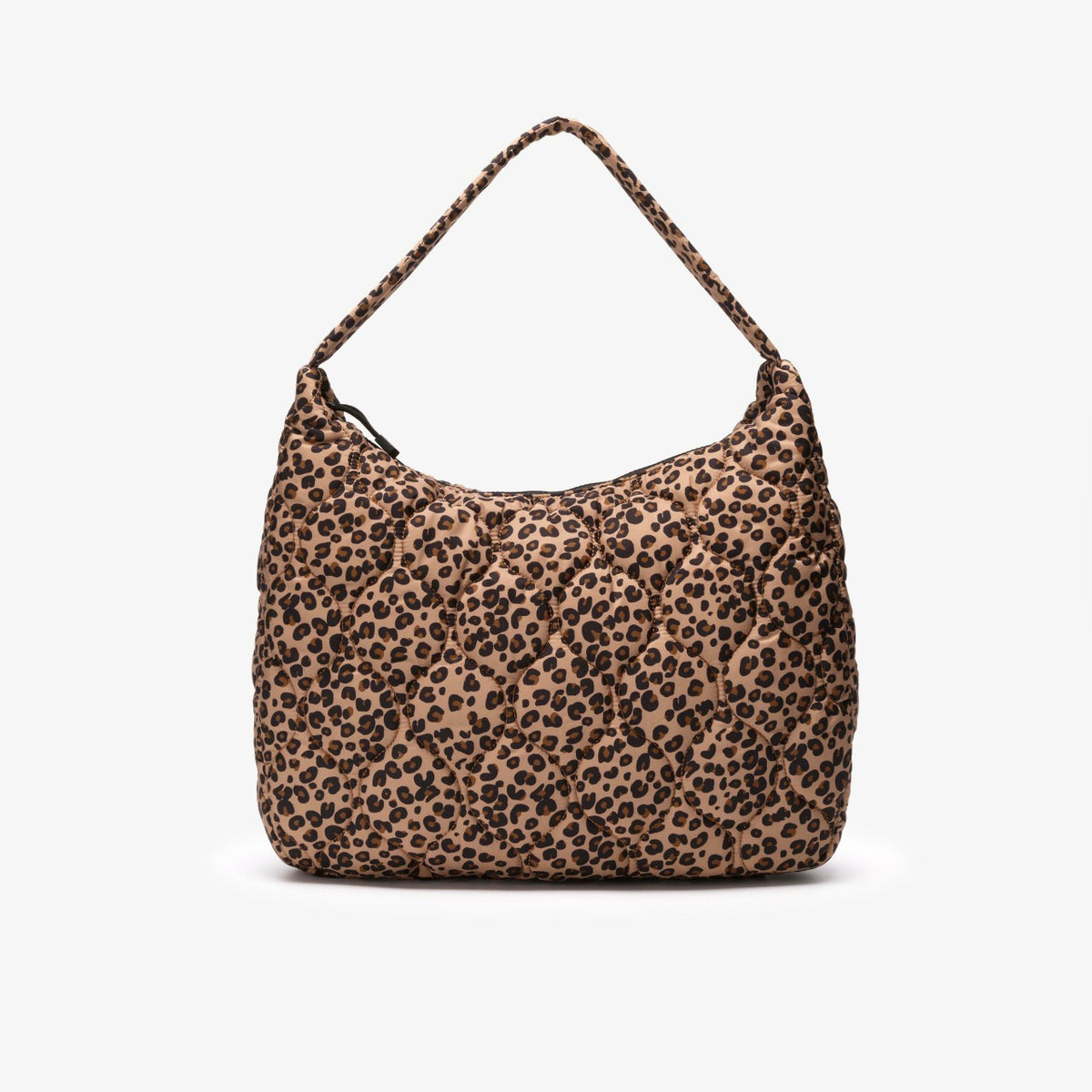 Quilted Tote Leopard Print