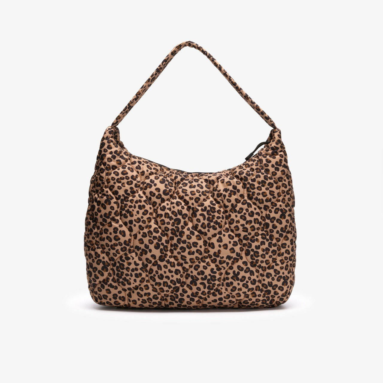 Quilted Tote Leopard Print