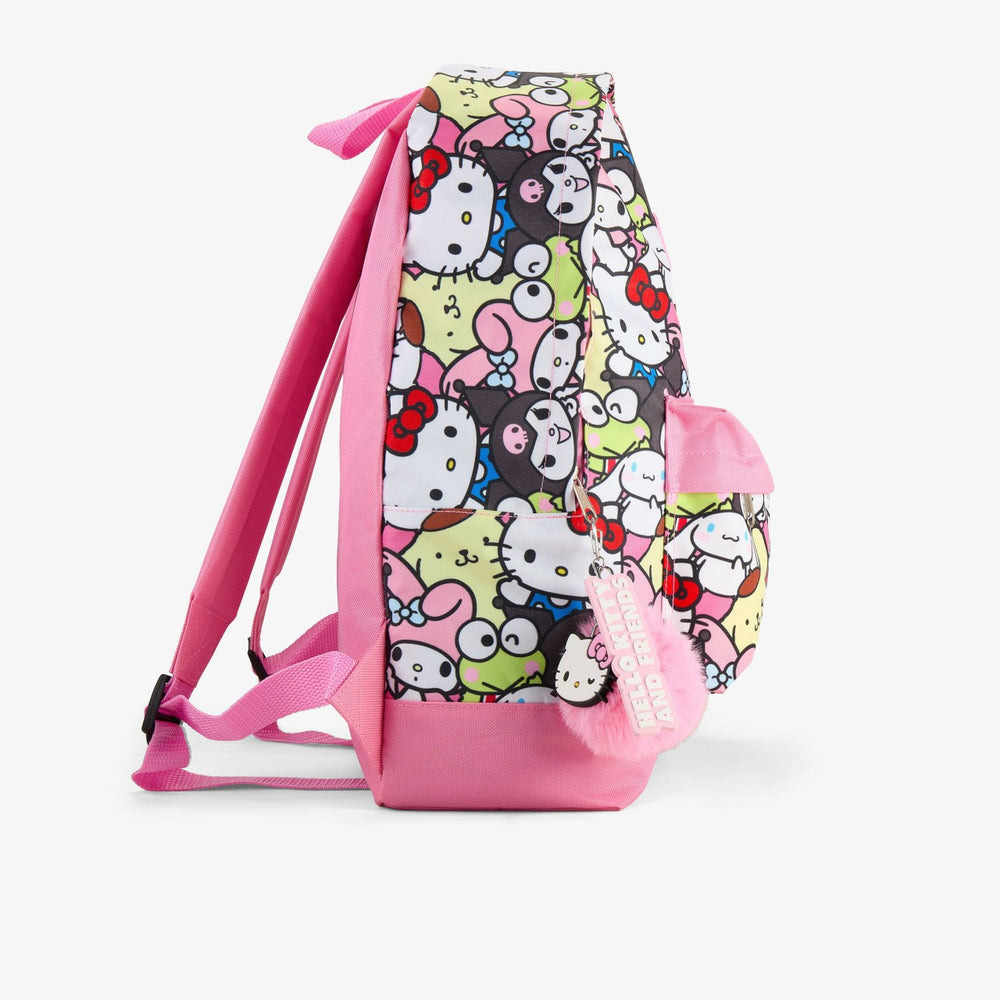Hello Kitty Friends Backpack Pink Combination