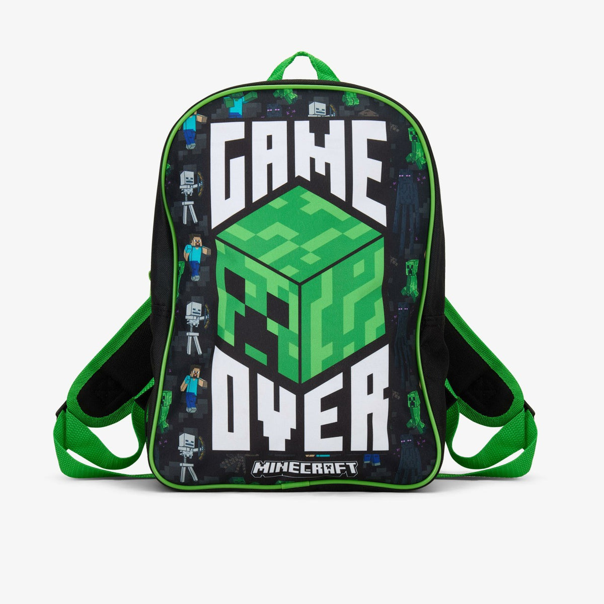Minecraft GO Backpack Black/Green