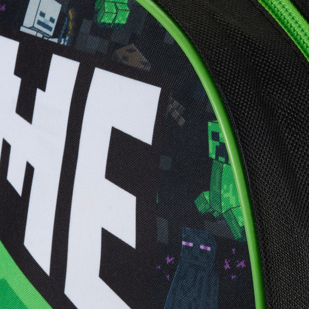 Minecraft GO Backpack Black/Green