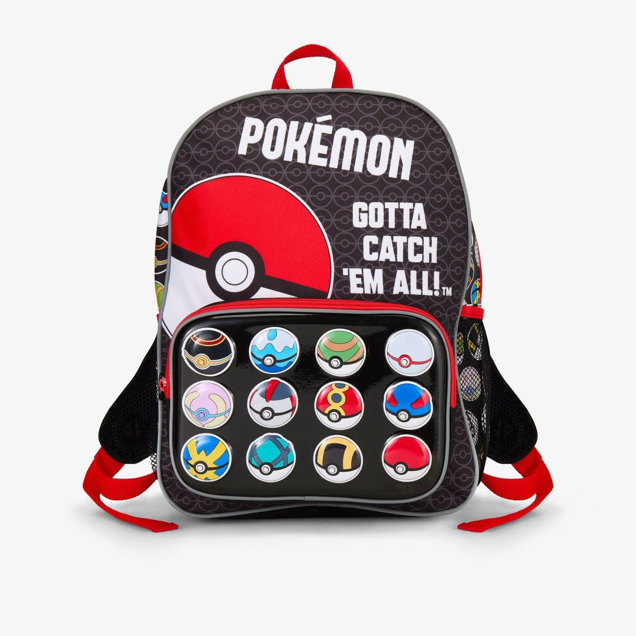 Pokeball Backpack Black Combination