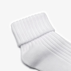 White Socks 4 Pack 6-12 Months White