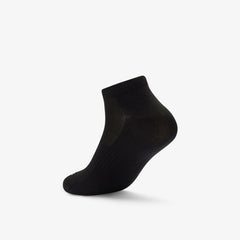 Ankle Socks 3 Pack Size 6-11 Black Black