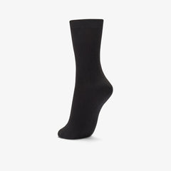 3 Pack Socks Size 2-8 Black Black