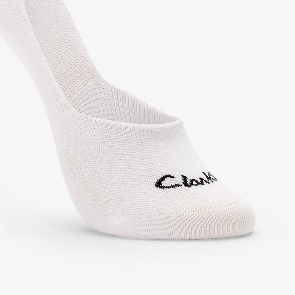 Sock Liners 3 Pack Size 2-8 White White